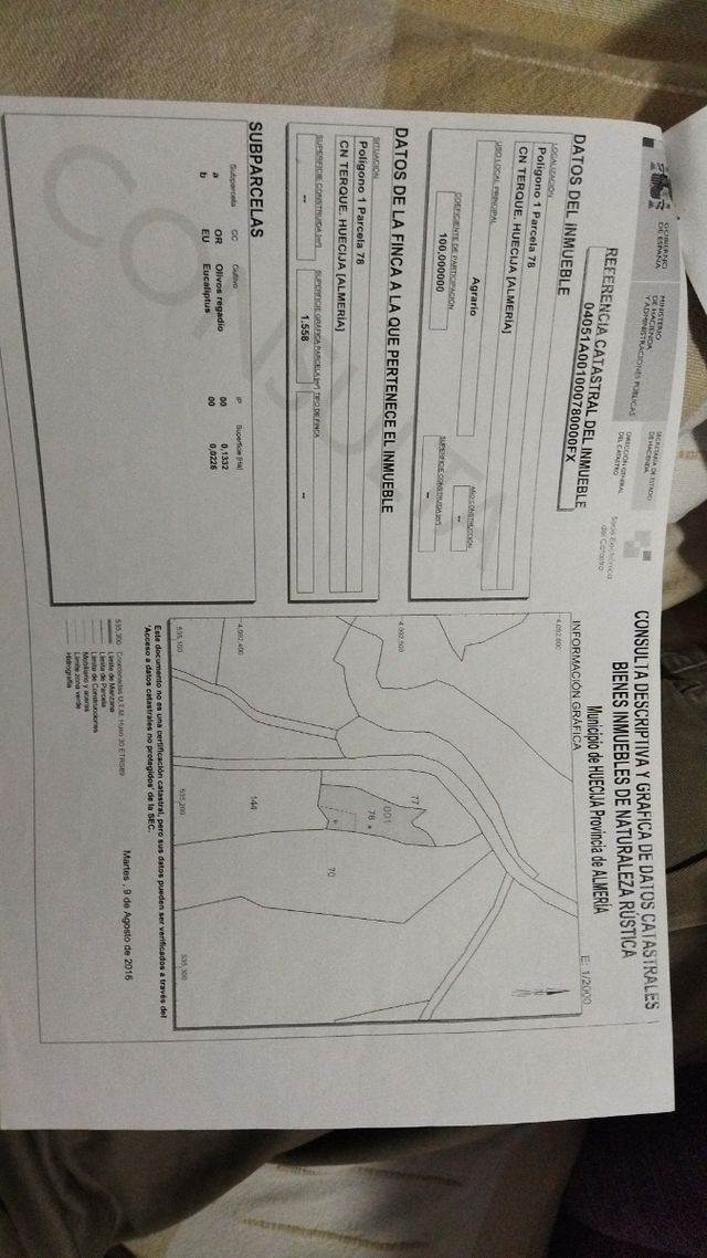 Terreno finca rural en venta