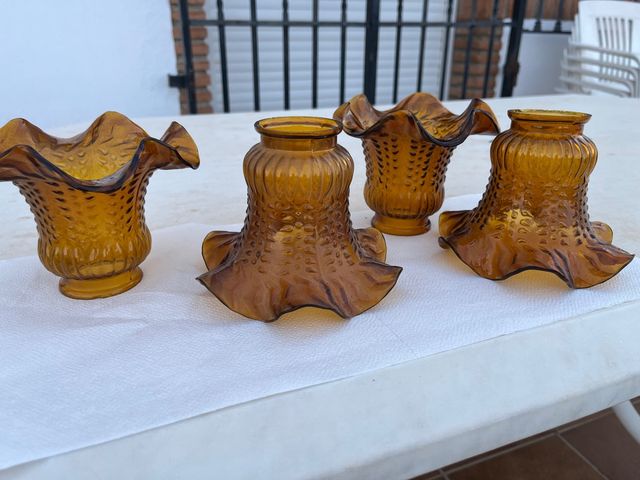 Tulipas cristal lámpara