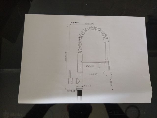 Grifo de cocina con salida de Ósmosis! NUEVO!
