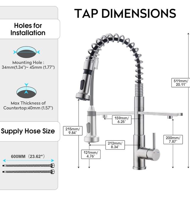 Grifo de cocina con salida de Ósmosis! NUEVO!