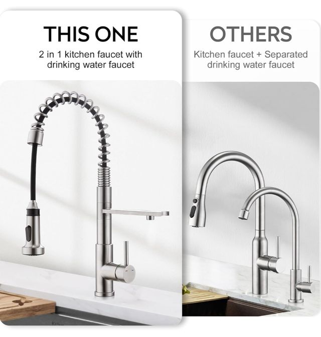 Grifo de cocina con salida de Ósmosis! NUEVO!