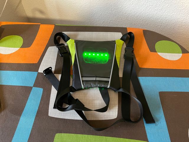 Refelctante con intermitentes