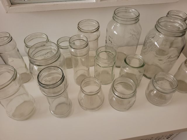 tarros cristal decoración