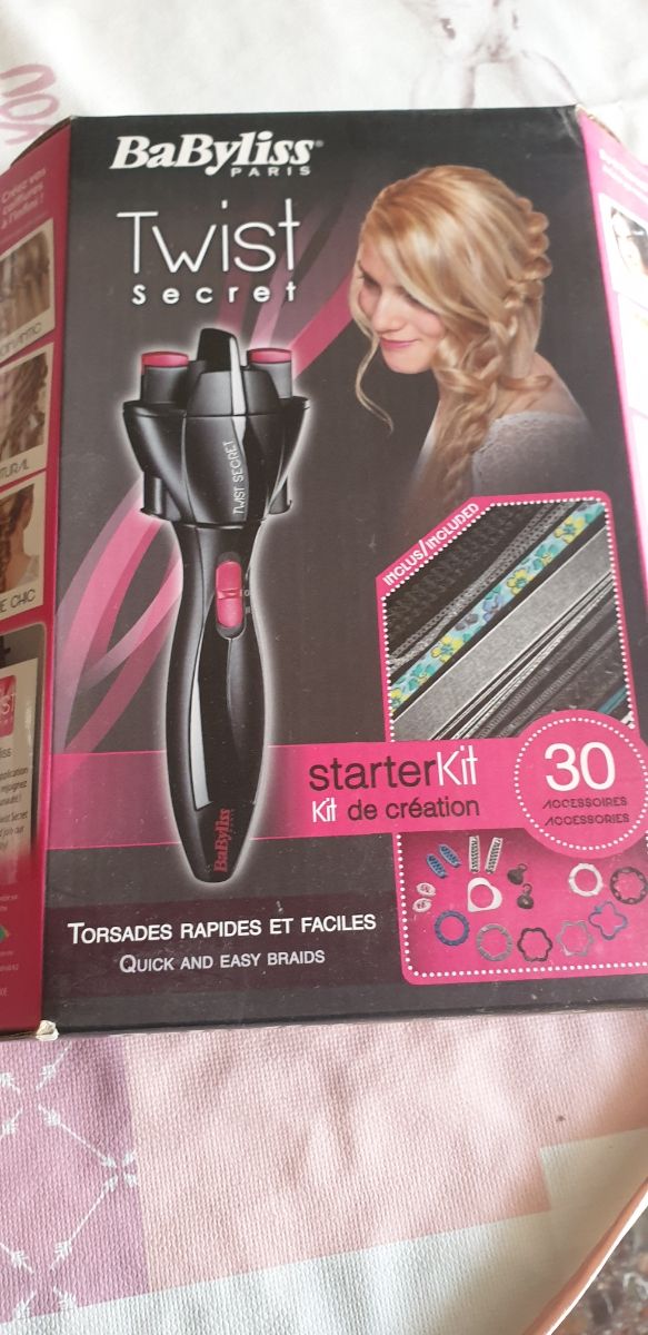 trenzador de pelo babyliss