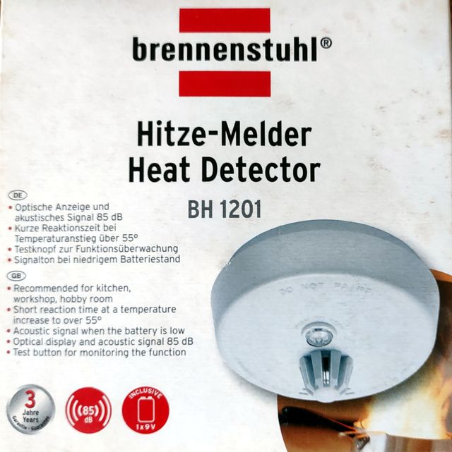 BRENNENSTUHL TERMO RILEVATORE ALLARME BH-1201