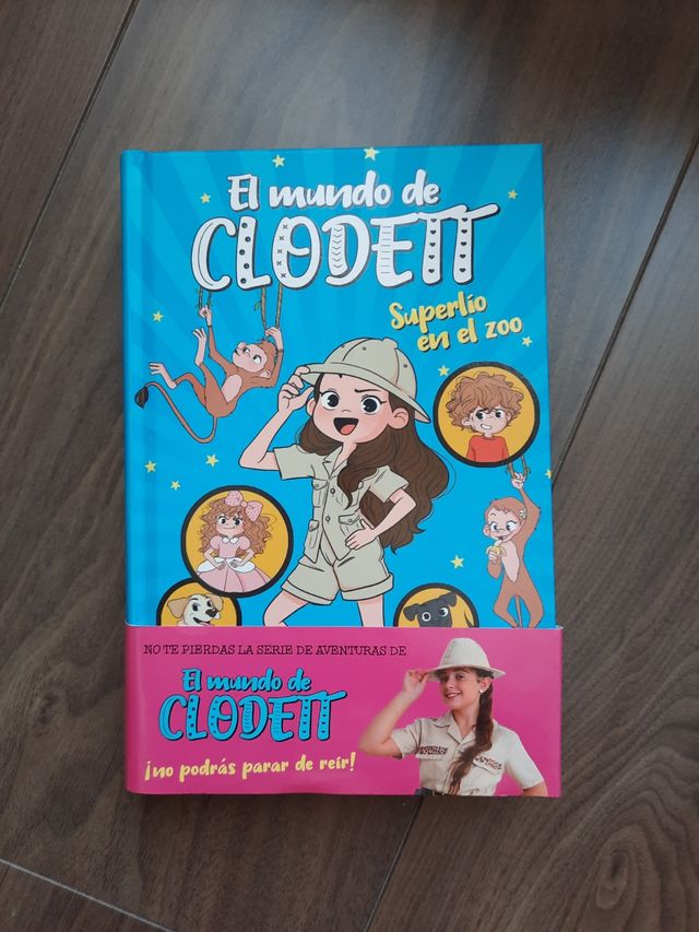 Libros 1,2,3 y 4 nuevos "El mundo de Clodett"