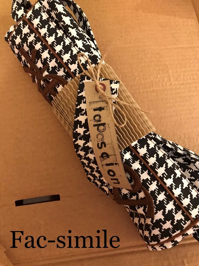 Maxi borsa tracolla stoffa