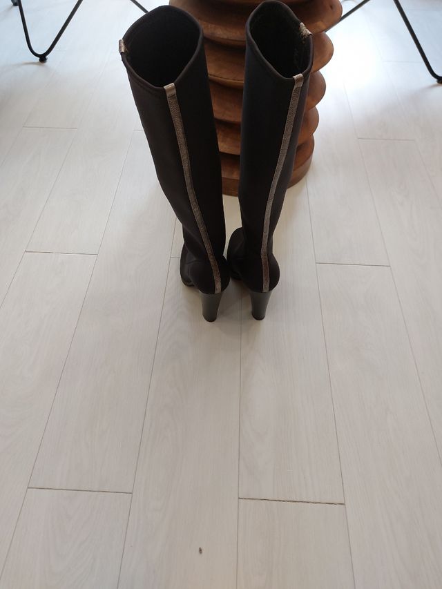 botas altas neopreno Calvin Klein