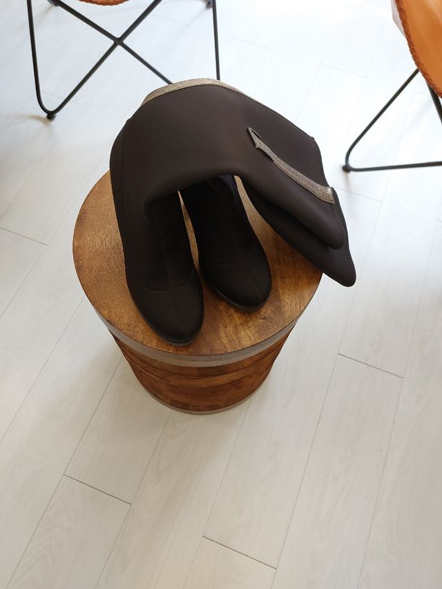 botas altas neopreno Calvin Klein