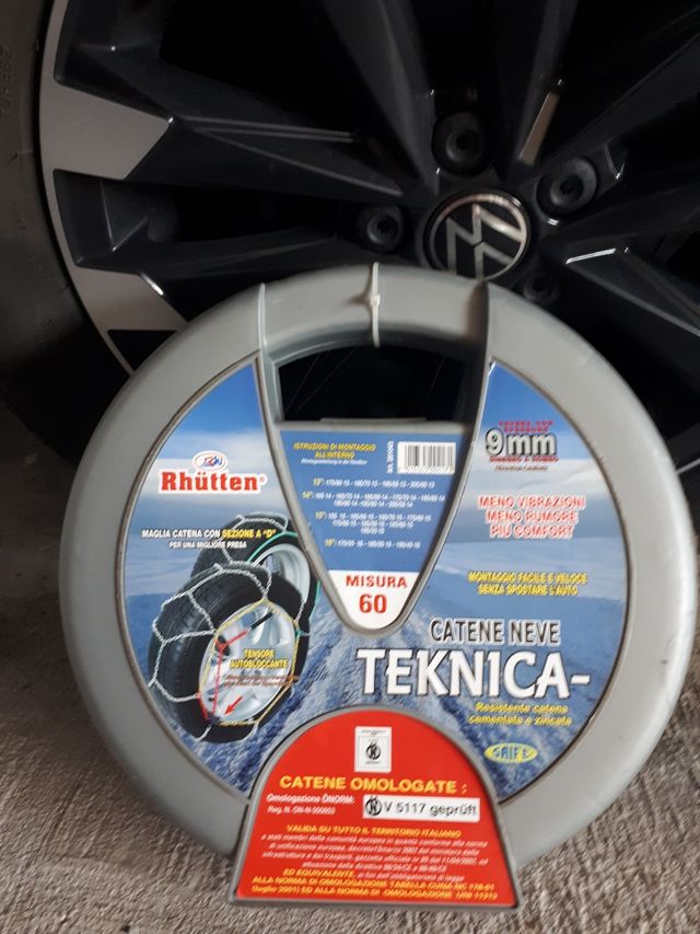 Catene da neve omologate nuove mai usate