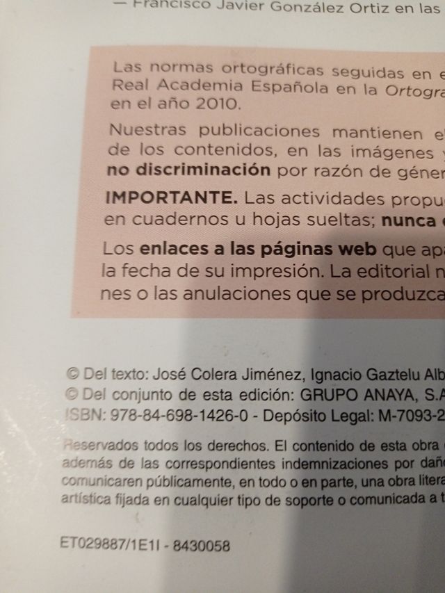 Matemáticas, 2 Eso, Anaya