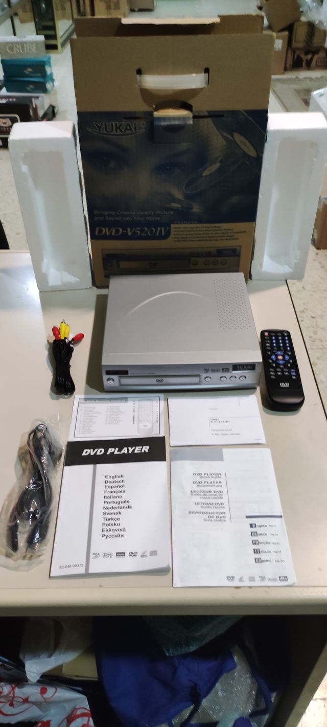 Reproductor DVD/VCD/CD/MP3/CD-R/CD-RW/SVCD/DVCD