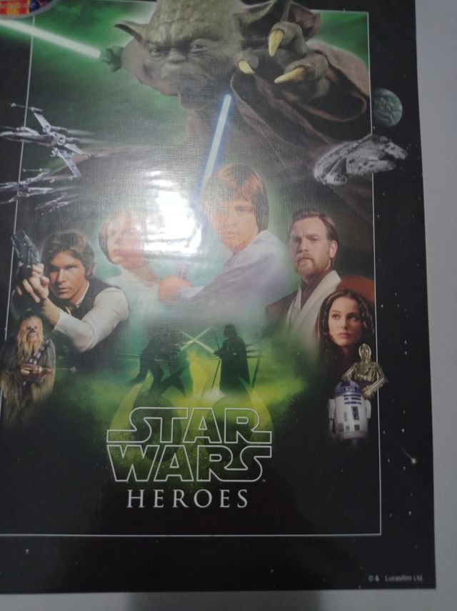 Lámina de Star Wars Edición Limitada