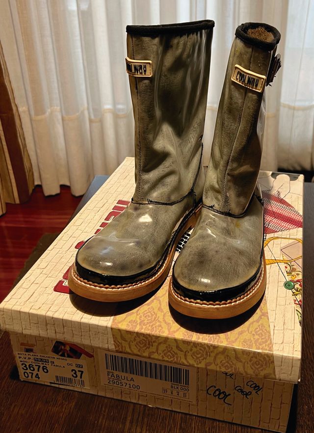 Botas para la lluvia