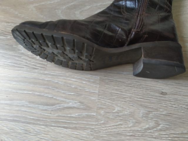 Botas altas de piel (para mujer)