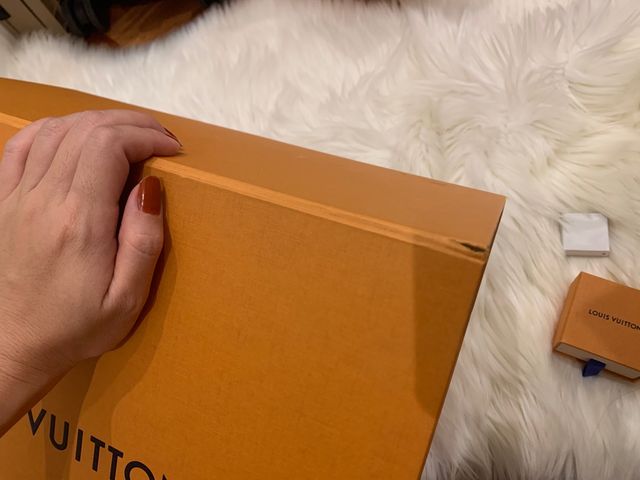 Caja original grande Louis Vuitton