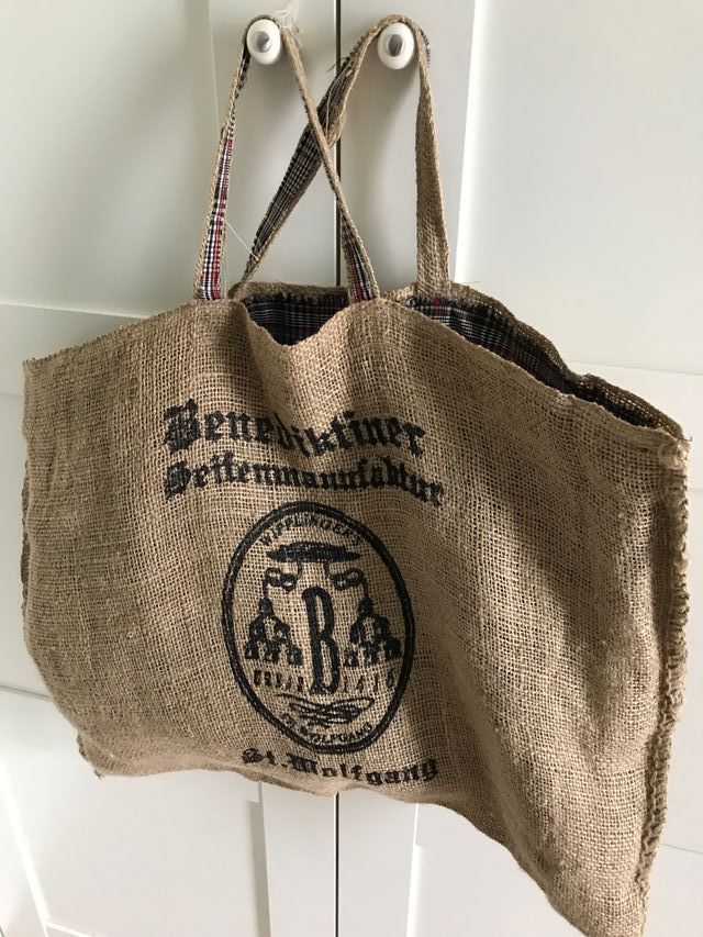 Borsa juta Fantasia "Quadretto"