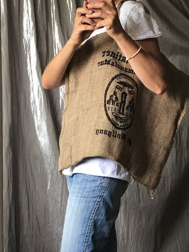 Borsa juta Fantasia "Quadretto"