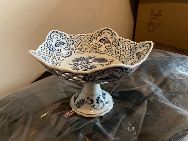 Alzatina in ceramica come da foto