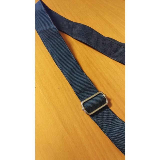 Borsa Tracolla Uomo Regolabile con 5 tasche Blu