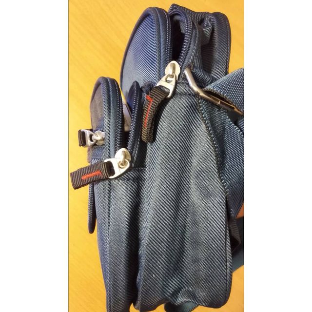 Borsa Tracolla Uomo Regolabile con 5 tasche Blu