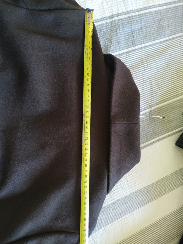 Abrigo de lana mujer talla XL
