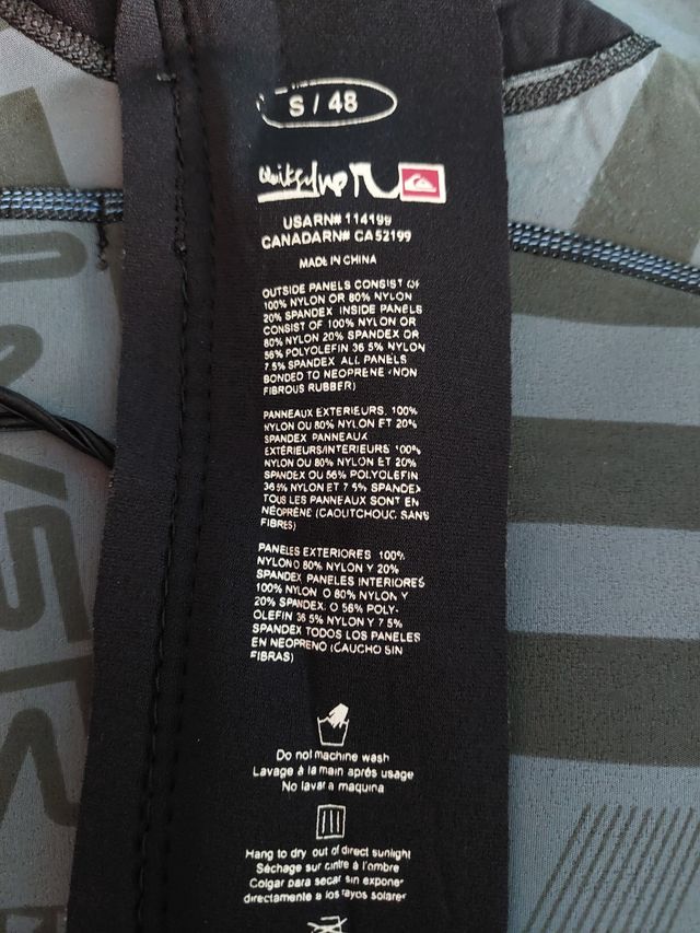 Traje neopreno t.S Quiksilver