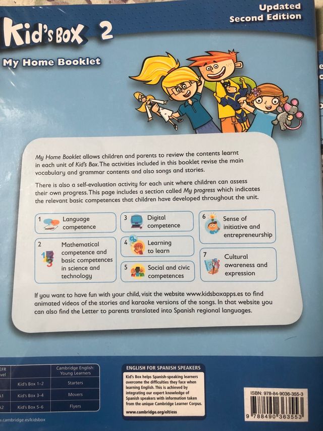 Kid\'s box 2 pack completo con CD incluido de segunda mano por 30 EUR ...