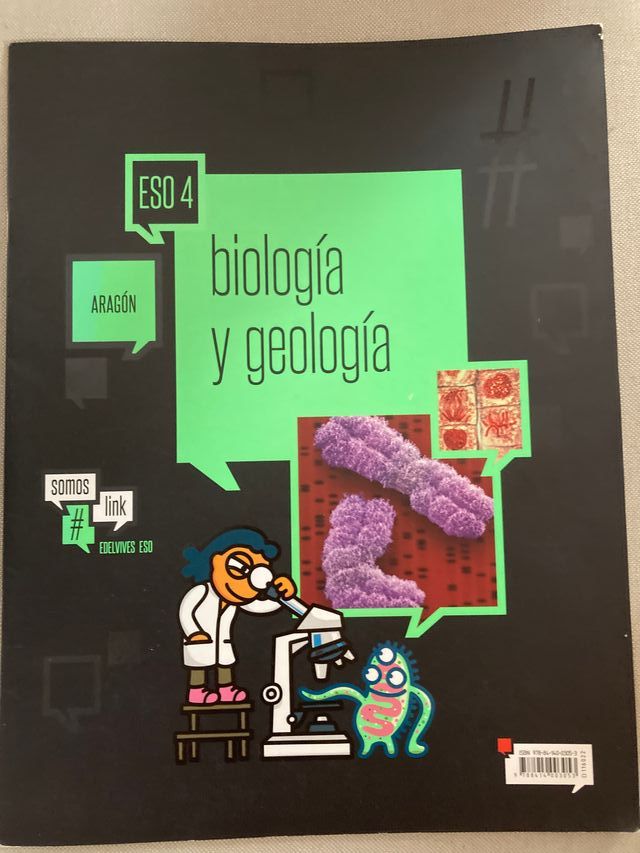 biología y geología 4ESO. Ed: Edelvives
