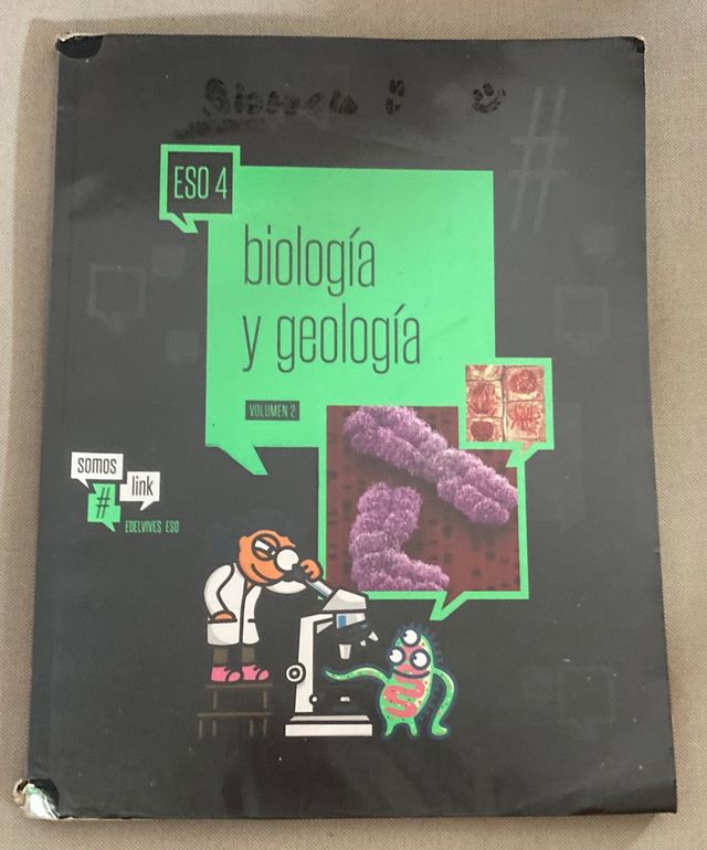 biología y geología 4ESO. Ed: Edelvives