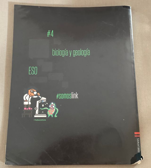 biología y geología 4ESO. Ed: Edelvives