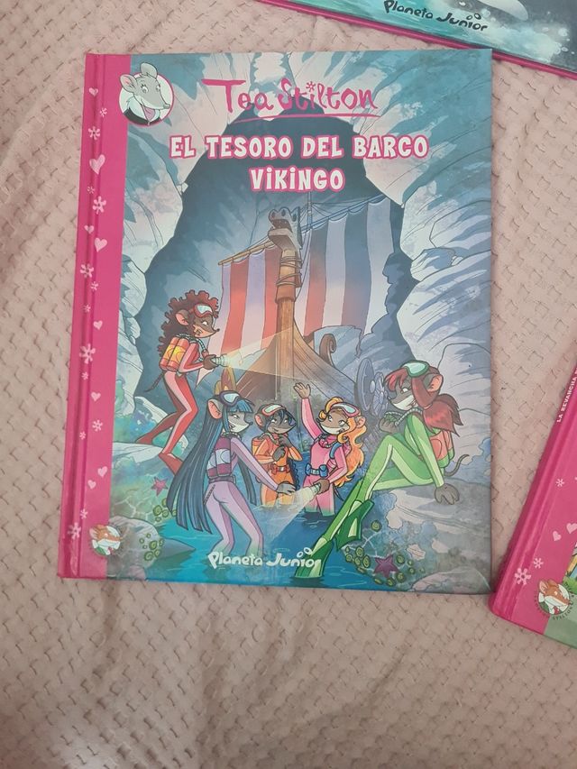 4 libros Tea Stilton