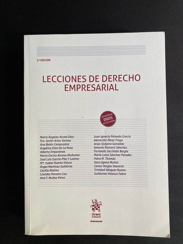 Lezioni da Tirant Business Law 5th