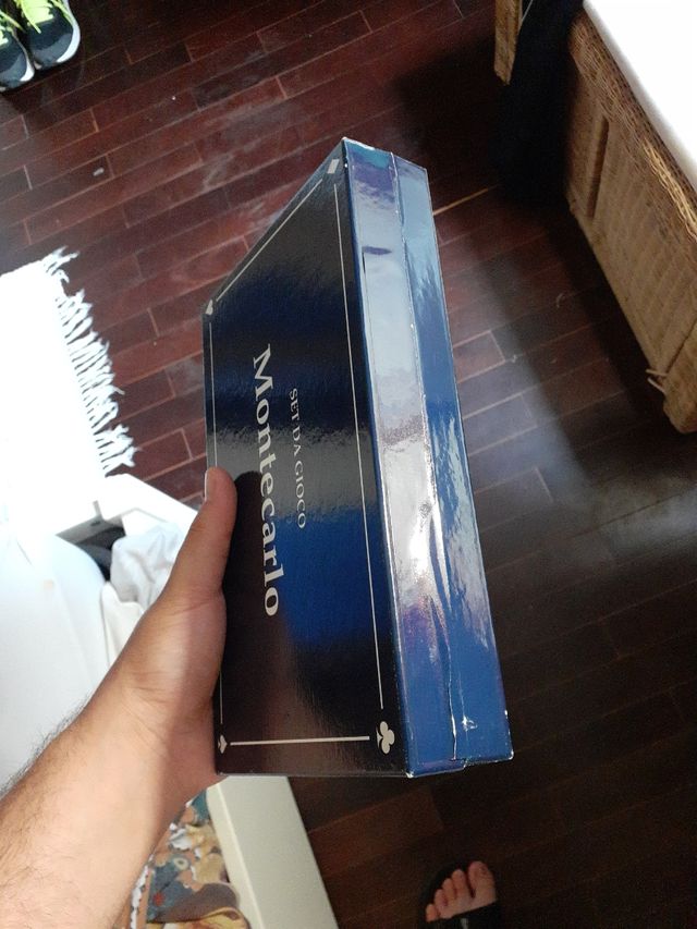 Set da poker bridge scala Montecarlo con fish dadi