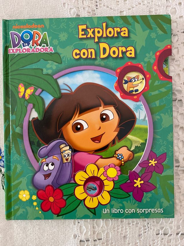 Pack 2 libros interactivos Dora la Exploradora