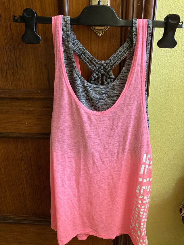 Camiseta + suje deportivo