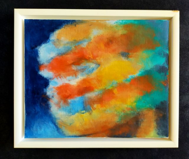 Lienzo pintado a mano