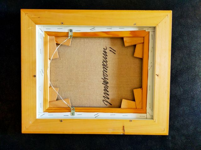 Lienzo pintado a mano