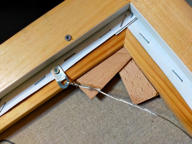 Lienzo pintado a mano