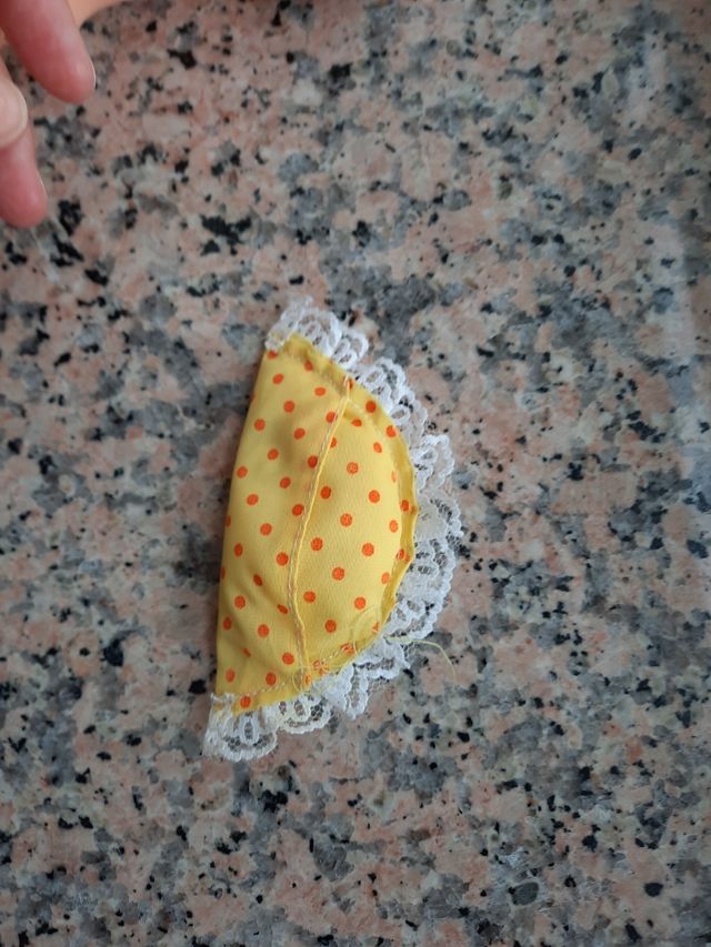 Cojín cesta Barriguitas. Años 80. Vintage