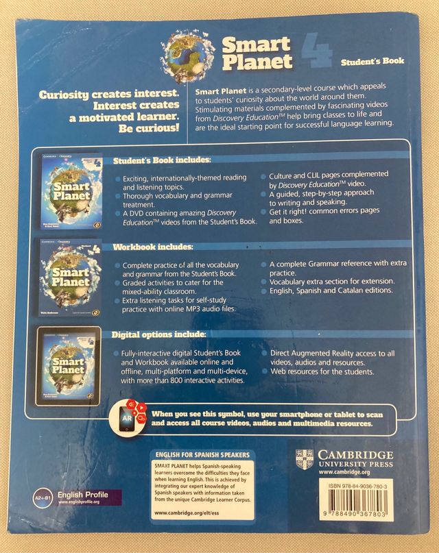 Smart Planet, Student´s Book 4ESO Ed: Cambridge