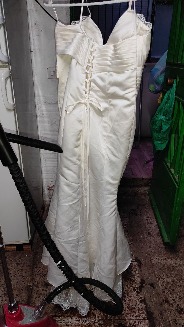 Vestido de novia.