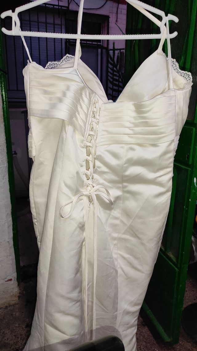 Vestido de novia.