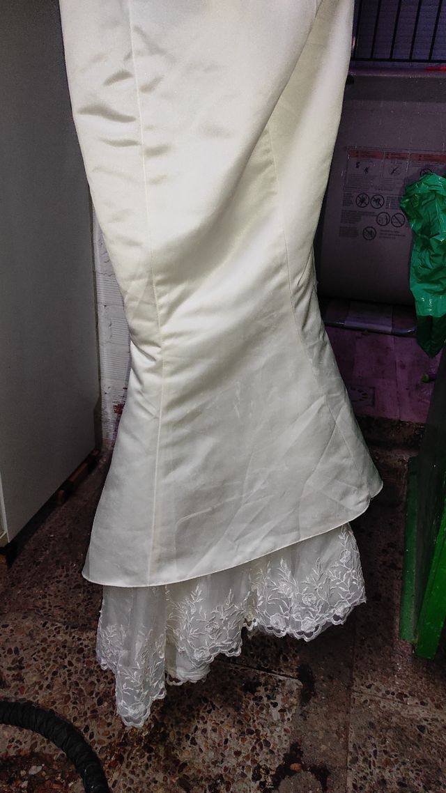 Vestido de novia.