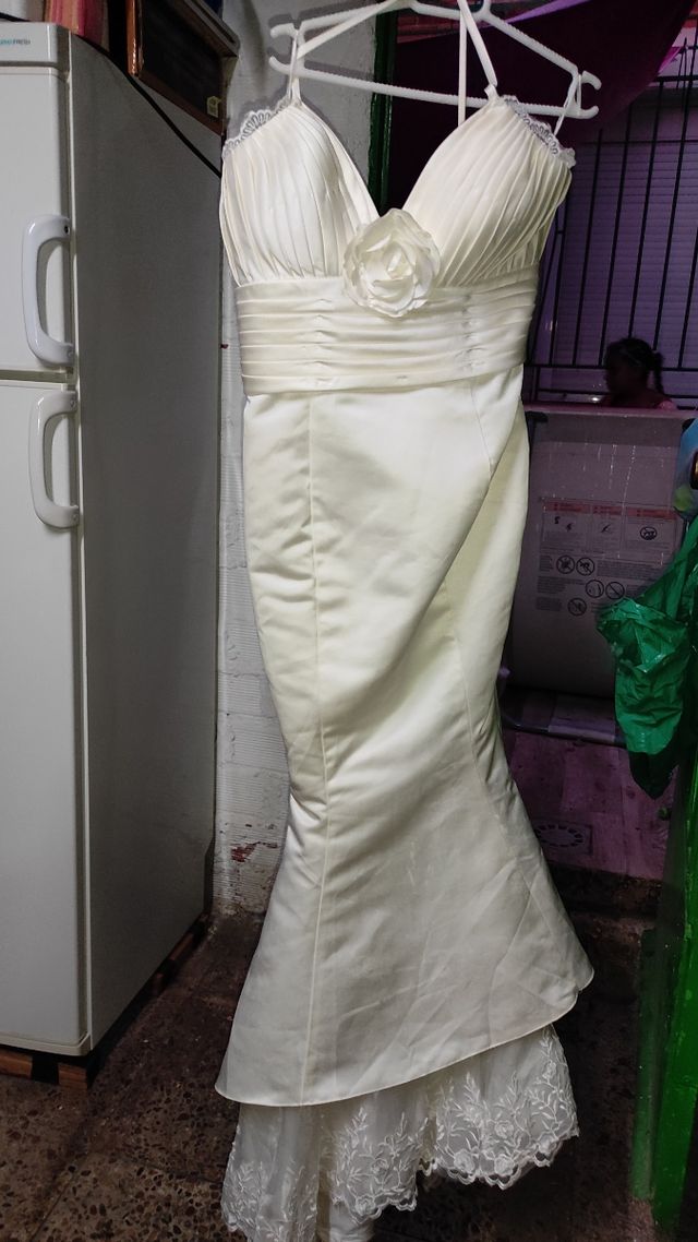 Vestido de novia.