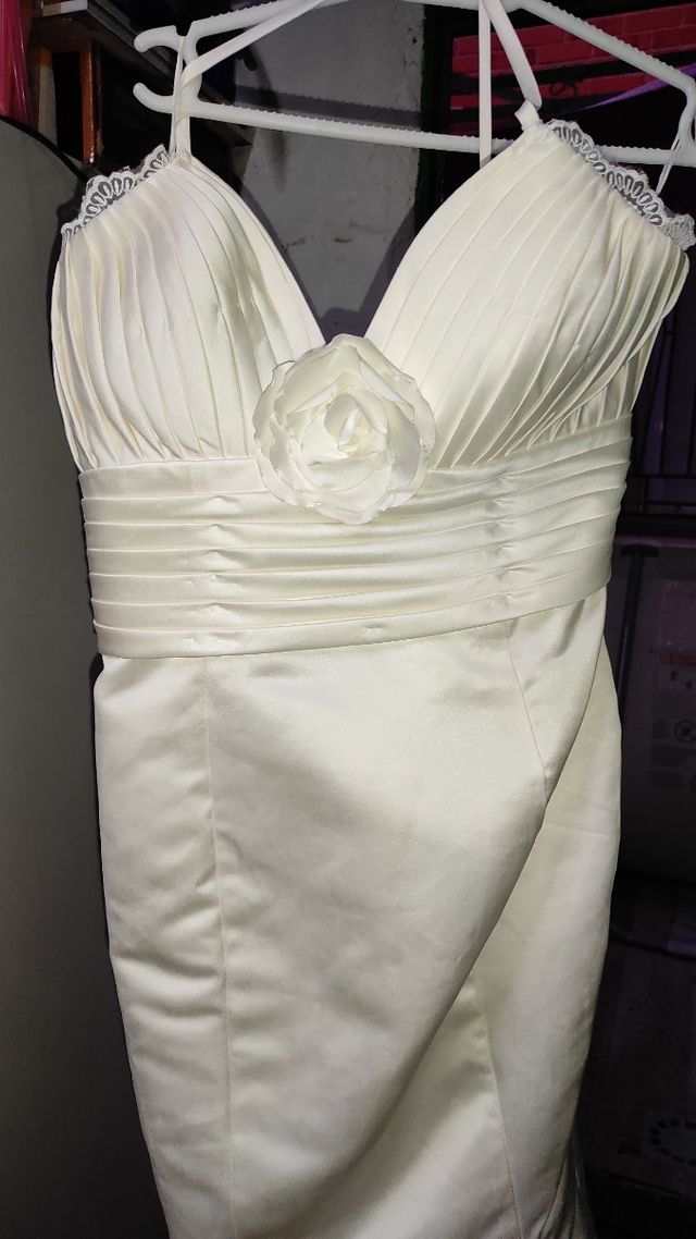 Vestido de novia.