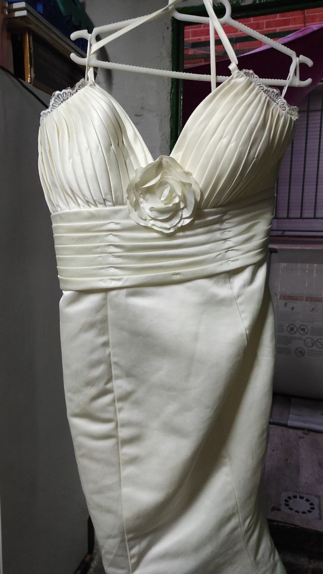 Vestido de novia.