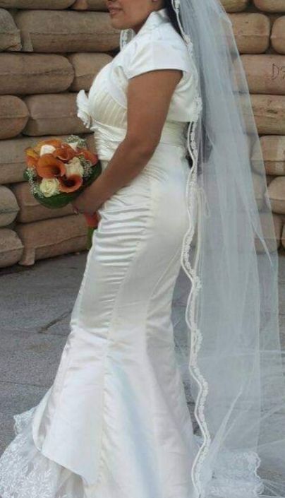 Vestido de novia.