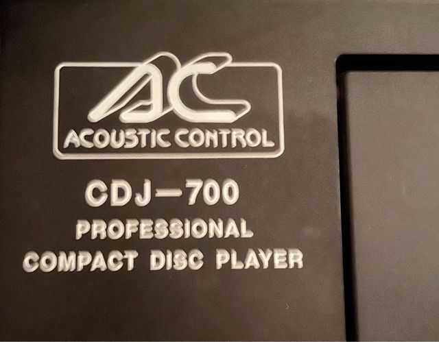 Acoustic Control CDJ 700 profesionales CD DJ