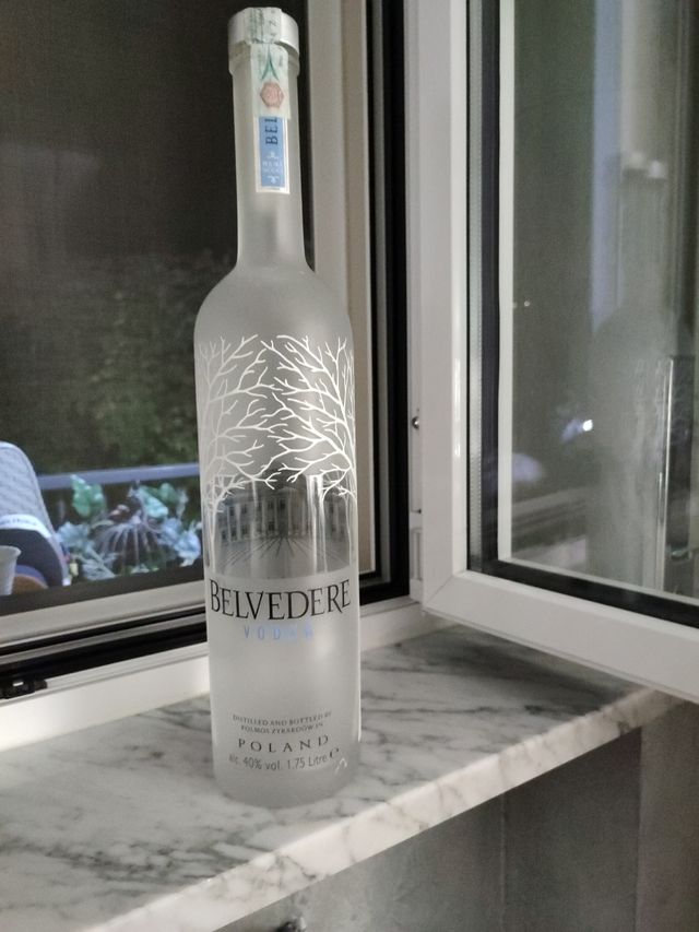 bottiglia vetro alta 45 cm